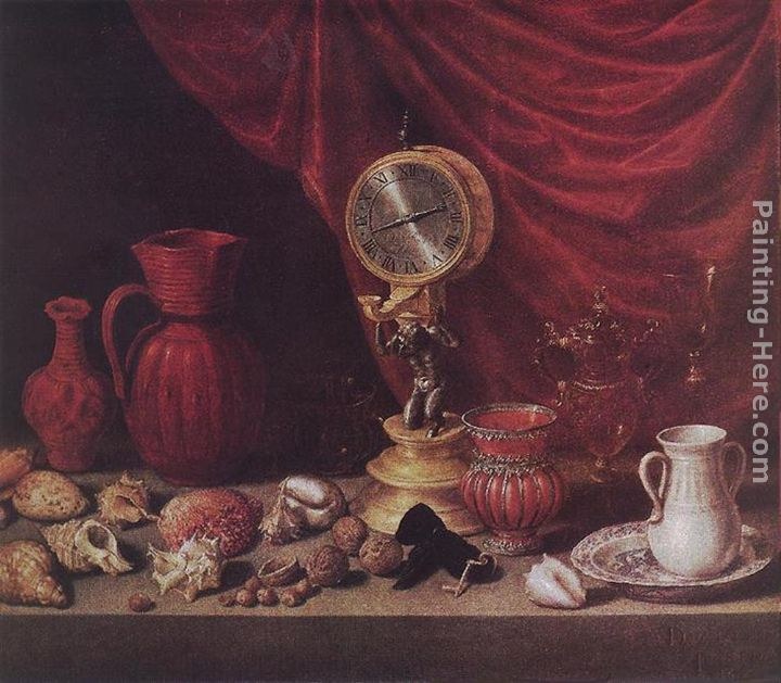 Antonio de Pereda Still-life with a Pendulum